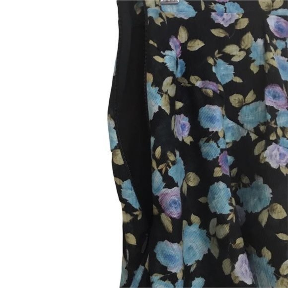 American Eagle Studio Floral Print Tiered Mini Skirt Size Small NWOT - Picture 5 of 5